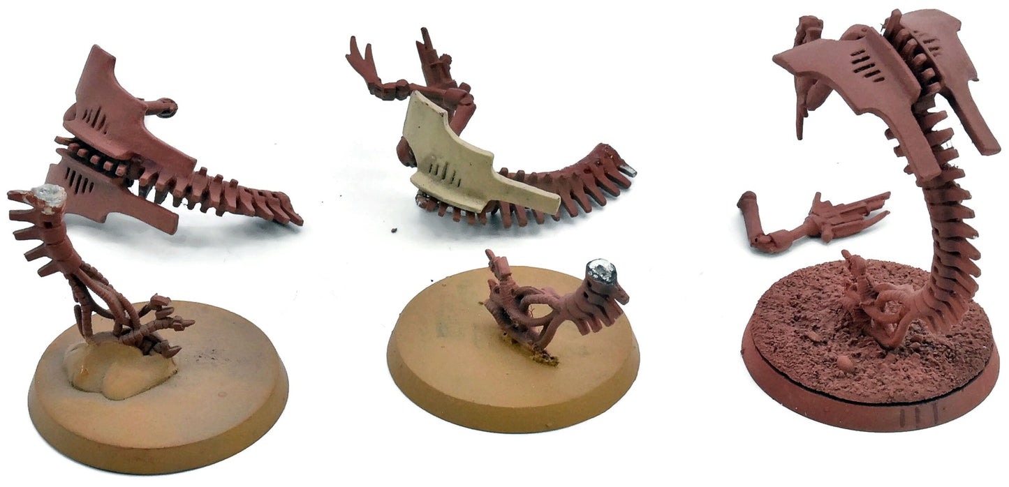 NECRONS 3 Canoptek Wraiths #6 OOP METAL Warhammer 40K 0260