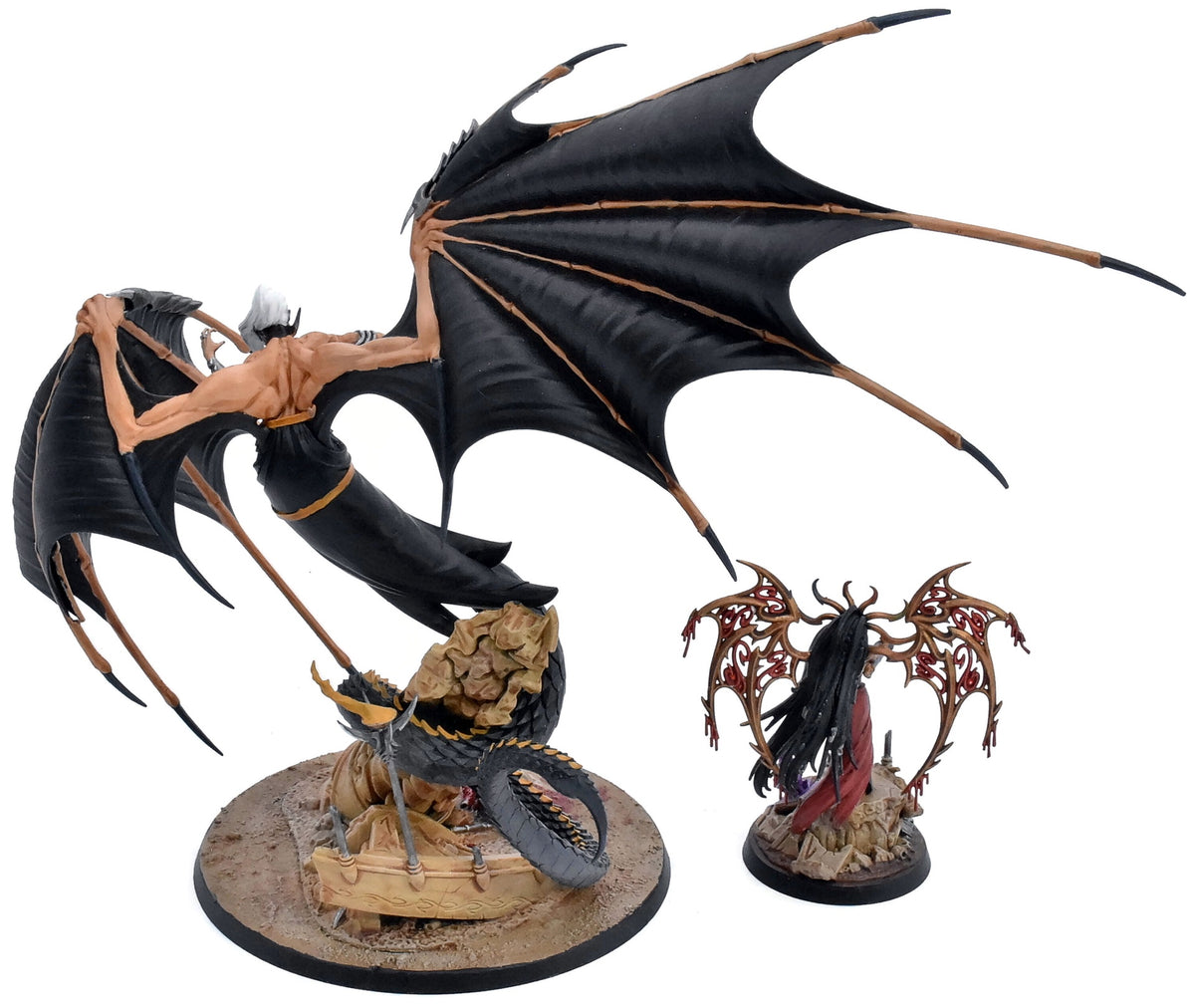 DAUGHTERS OF KHAINE Morathi Shadow Queen #3 Sigmar Broken spears 7852