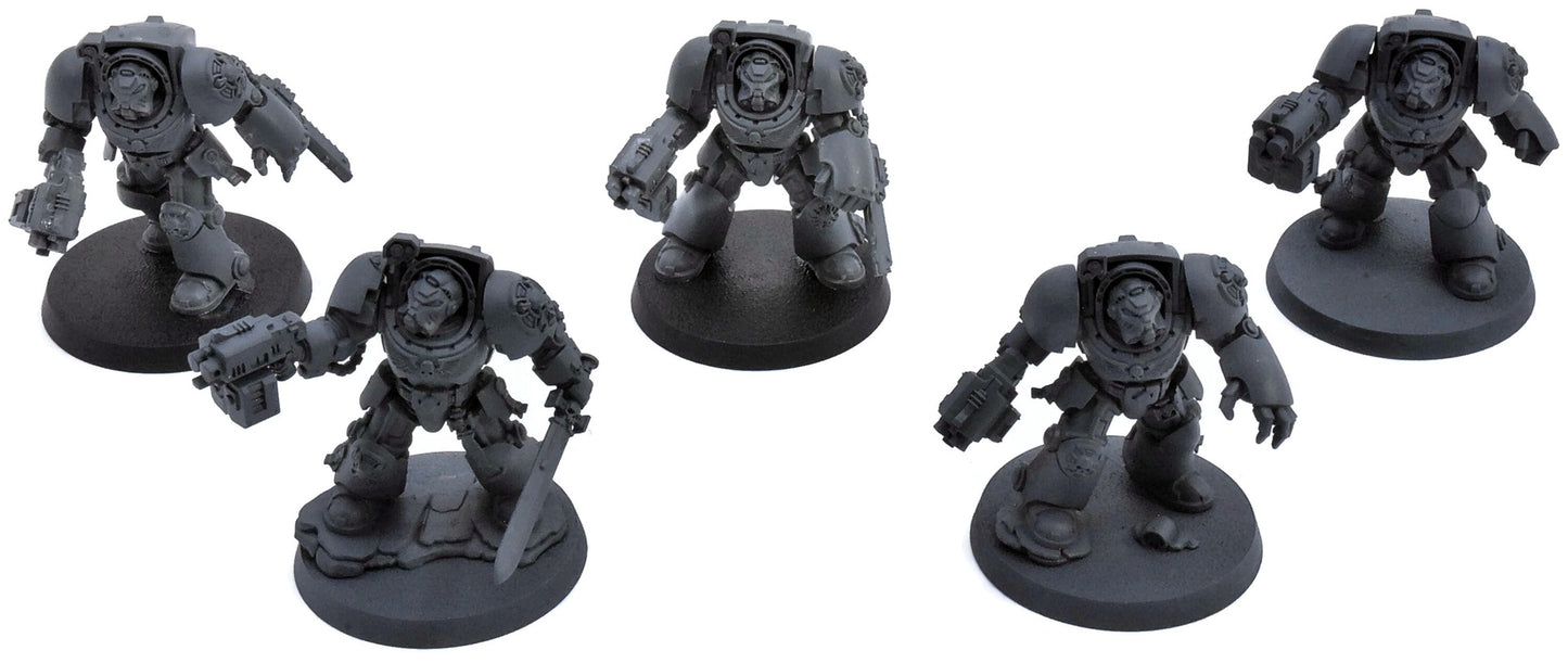 SPACE MARINES 5 Terminator Squad #1 Warhammer 40K 9766