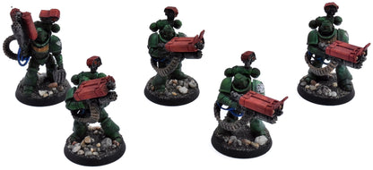 SPACE MARINES 5 Desolation Squad #1 WELL PAINTED 40K 9834