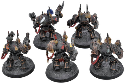 CHAOS SPACE MARINES 5 Chaos Terminators Squad #1 Warhammer 40K 0543