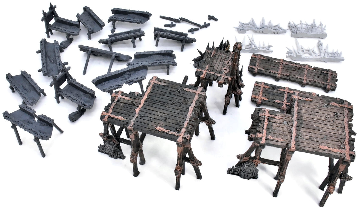 WARCRY Warcry Terrain (Red Harvest Varanite Mine) #1 Warhammer Sigmar 8958