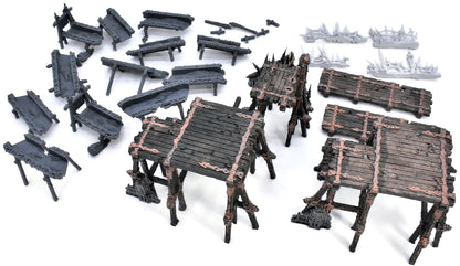WARCRY Warcry Terrain (Red Harvest Varanite Mine) #1 Warhammer Sigmar 8958