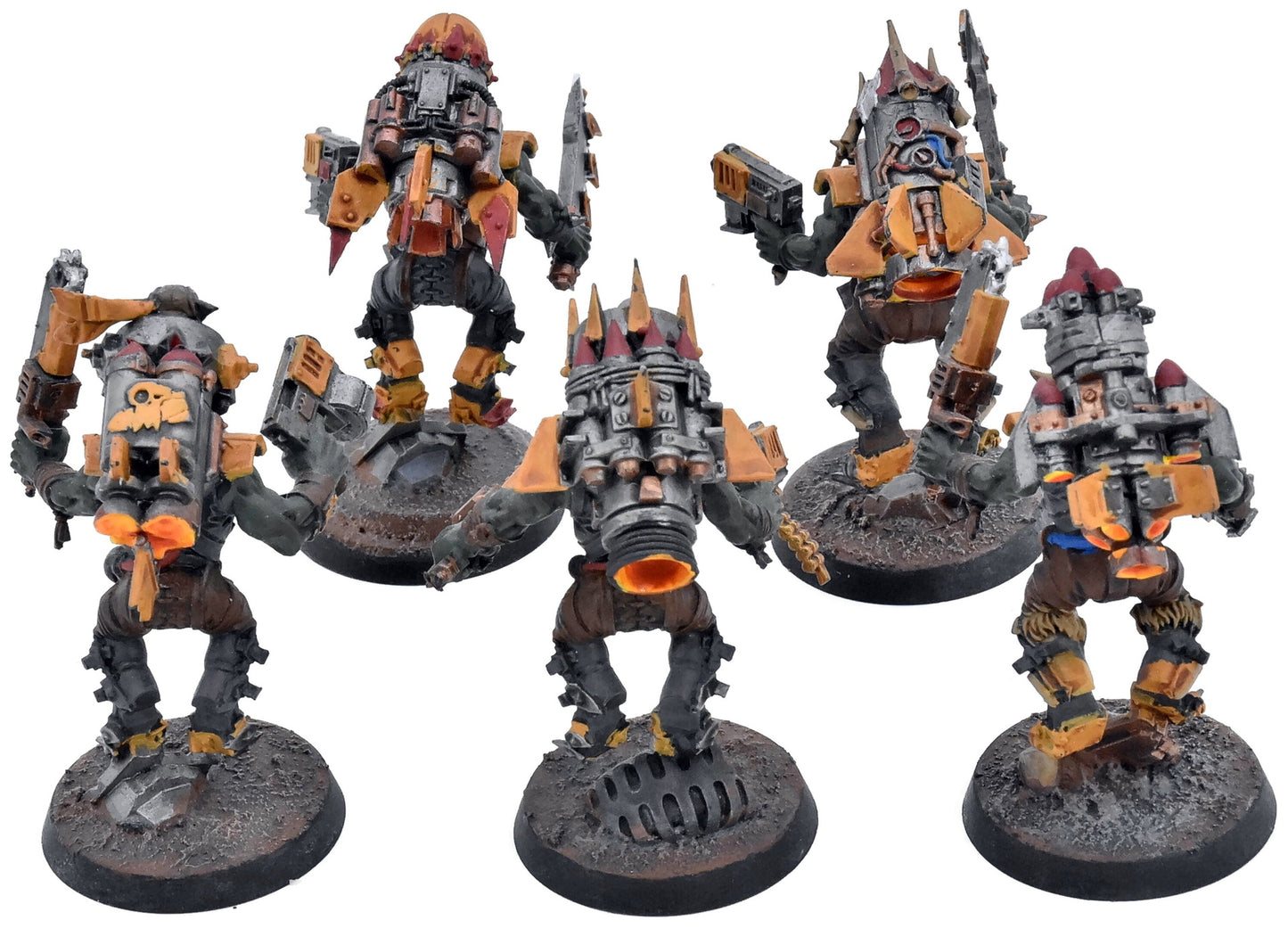 ORKS 5 Ork Stormboyz #1 Warhammer 40K 0635