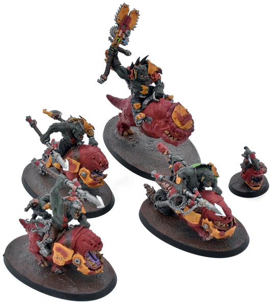 ORKS 3 Squighog Boyz #1 Warhammer 40K 0642