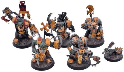 ORKS 5 Ork Nobz #1 Warhammer 40K 0673