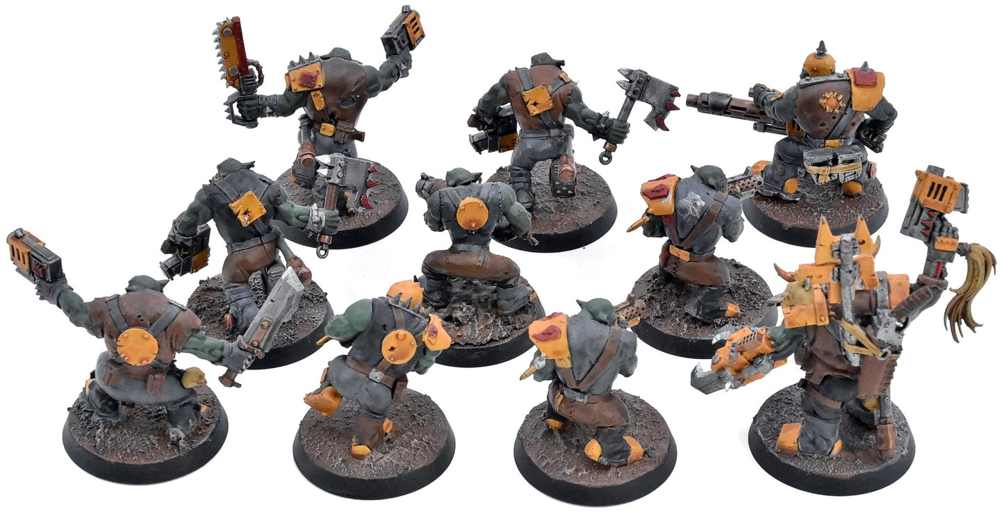 ORKS 10 Ork Boyz #1 Warhammer 40K 0680