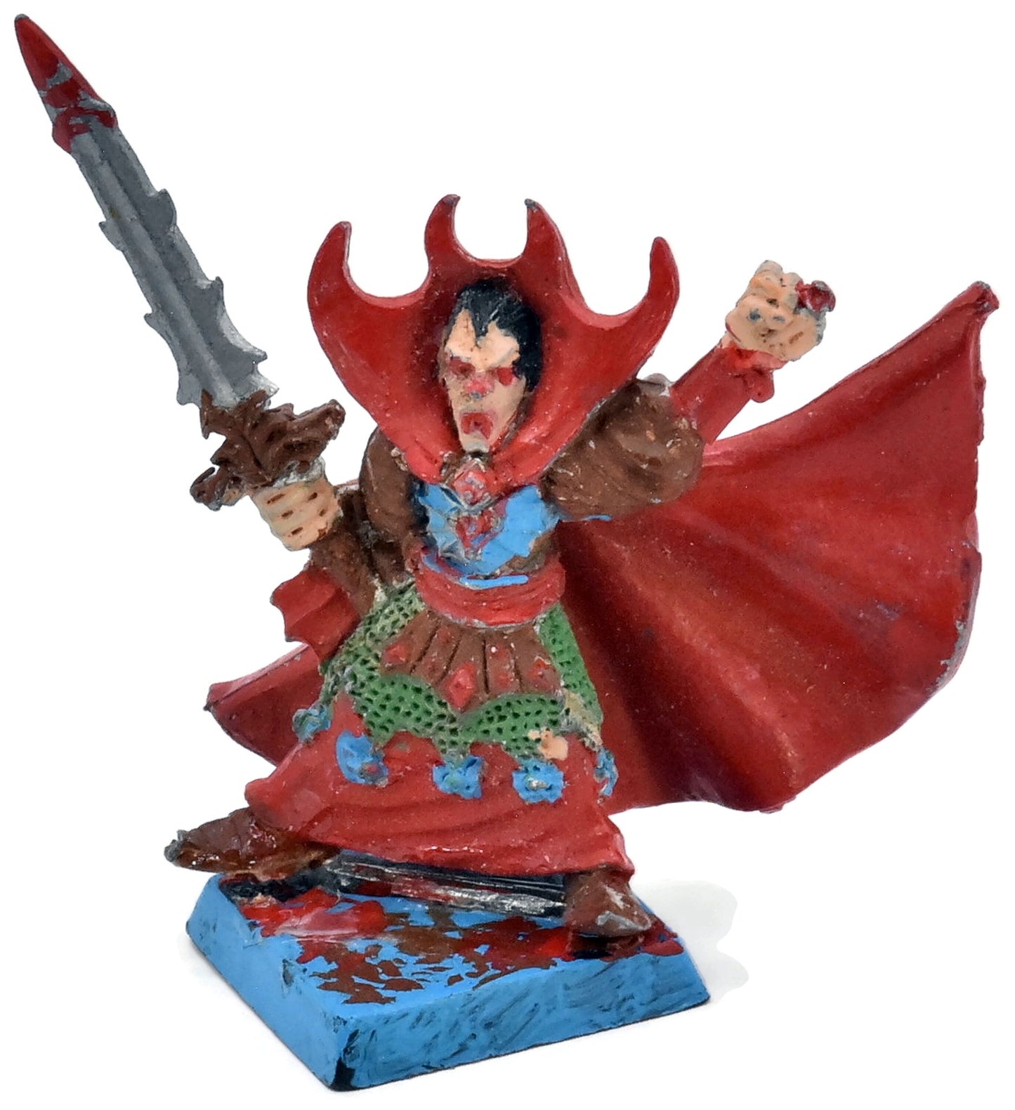 VAMPIRE COUNTS Vlad Von Carstein #1 METAL Warhammer Fantasy 0697