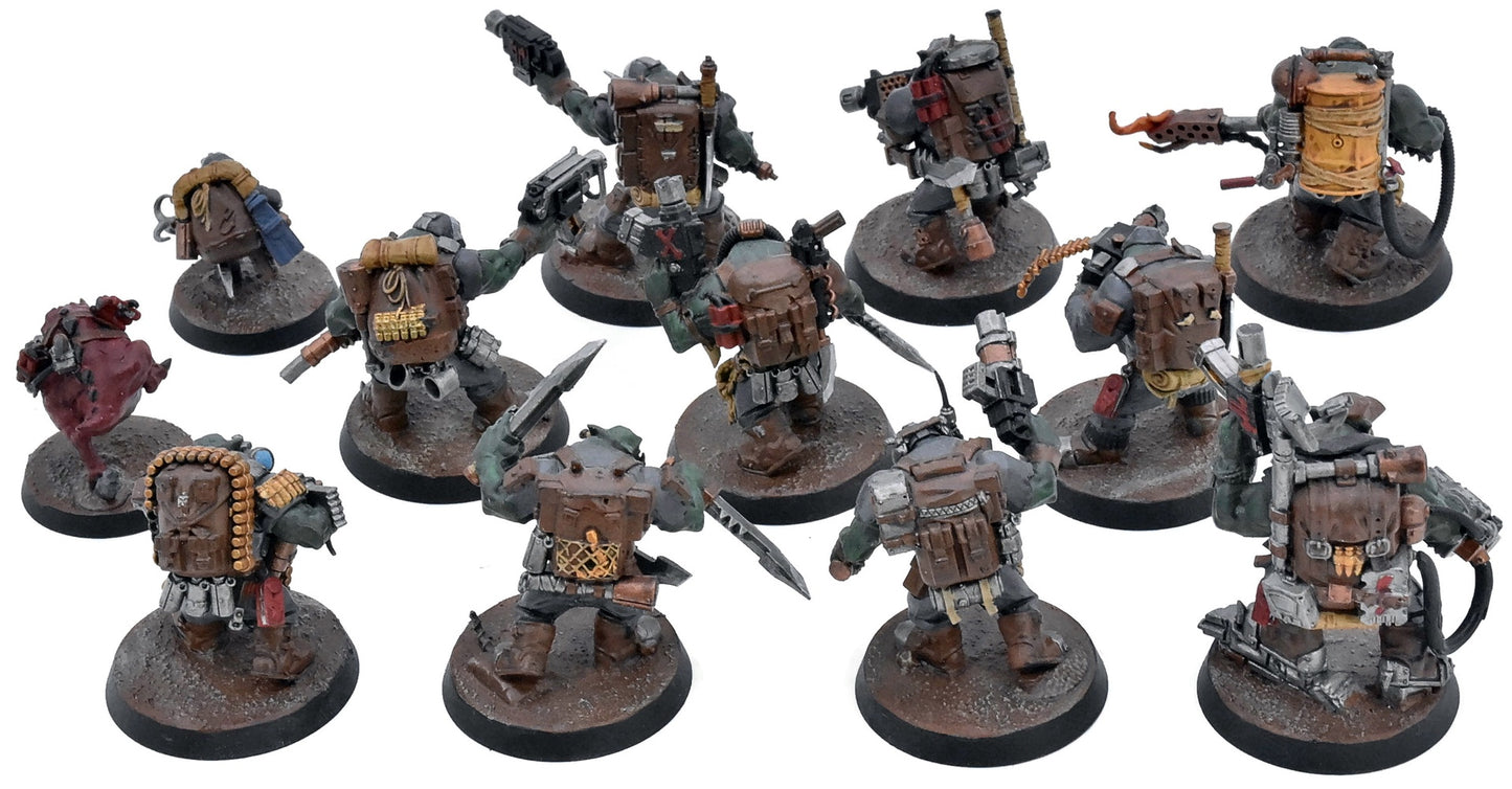 ORKS 10 Kommandos #1 Warhammer 40K 0727