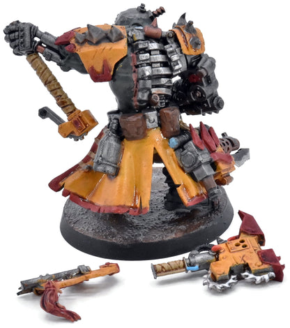 ORKS Warboss In Mega Armour #1 Warhammer 40K Converted 0758