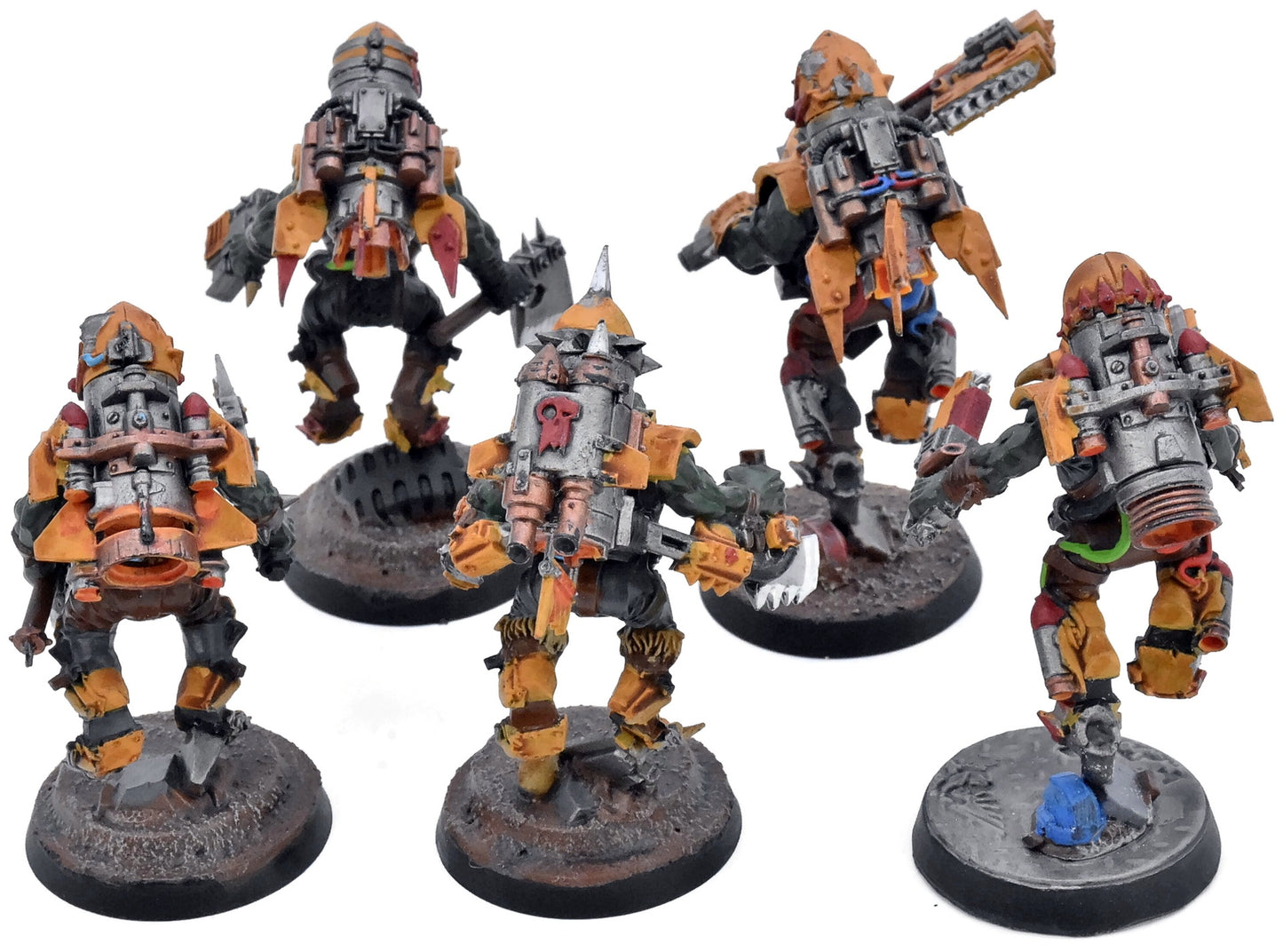 ORKS 5 Ork Stormboyz #3 Warhammer 40K 0765