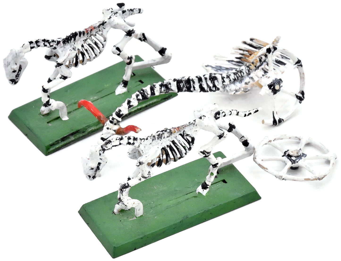 TOMB KINGS Skeleton Chariot #1 Warhammer Fantasy Missing 2 Skeletons 0796