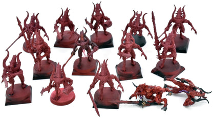 BLADES OF KHORNE 14 Bloodletters Of Khorne #9 Warhammer Sigmar 0840