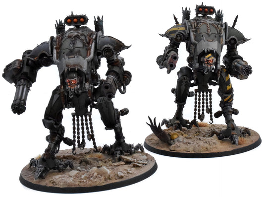 CHAOS KNIGHTS 2 War Dogs #1 PRO PAINTED Warhammer 40K 9191