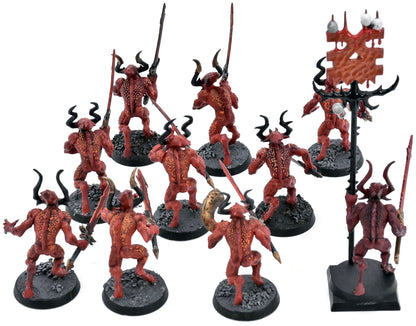 BLADES OF KHORNE 10 Bloodletters Of Khorne #2 Warhammer Sigmar 0963
