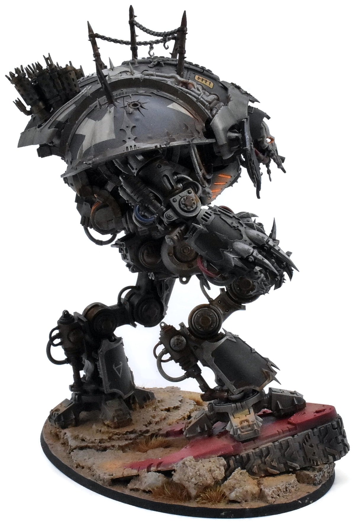CHAOS KNIGHTS Chaos Knight Rampager #1 PRO PAINTED Warhammer 40K 9214