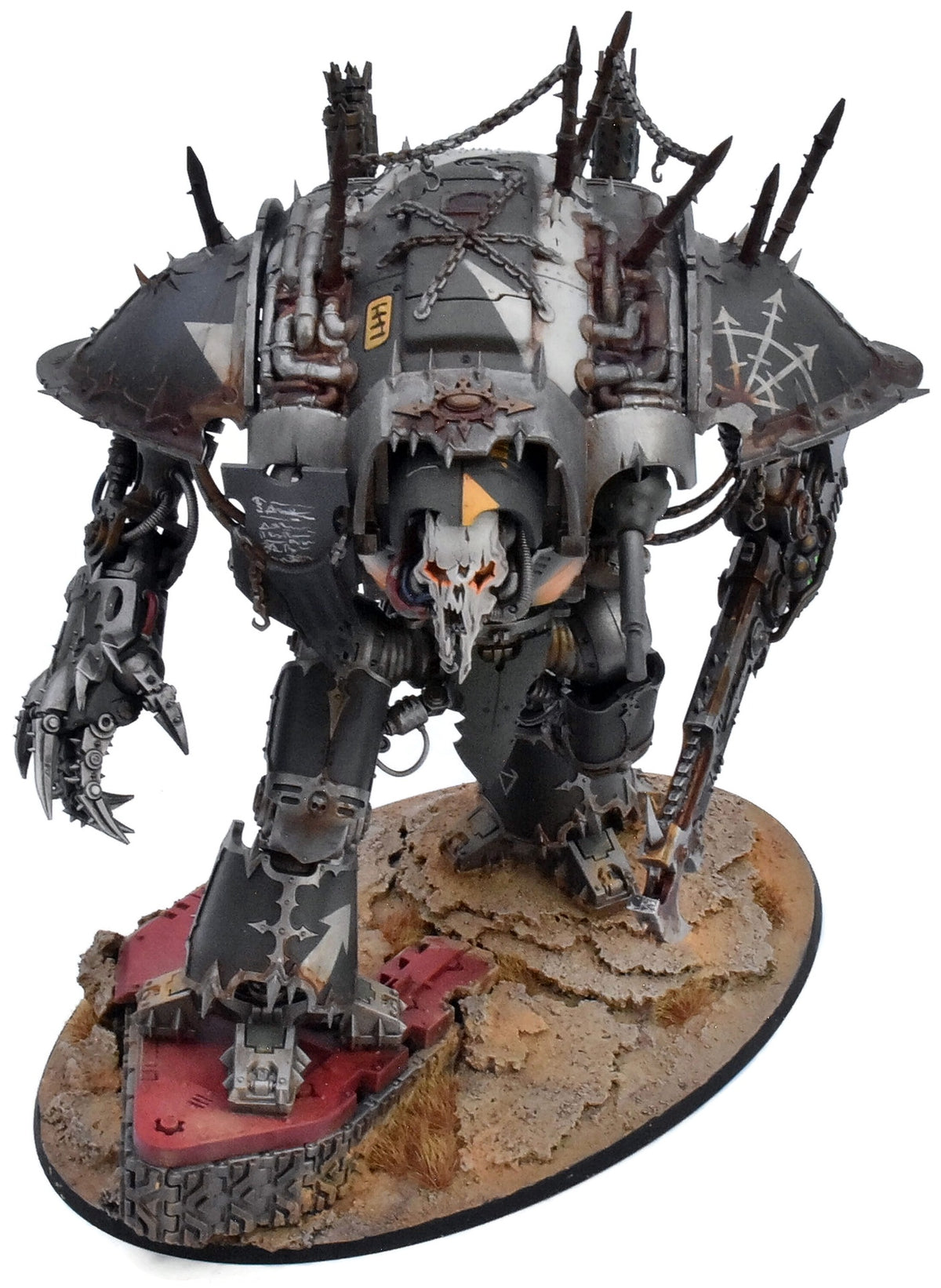 CHAOS KNIGHTS Chaos Knight Rampager #1 PRO PAINTED Warhammer 40K 9214
