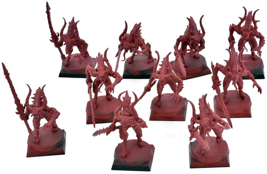 BLADES OF KHORNE 10 Bloodletters Of Khorne #8 Warhammer Sigmar 0994