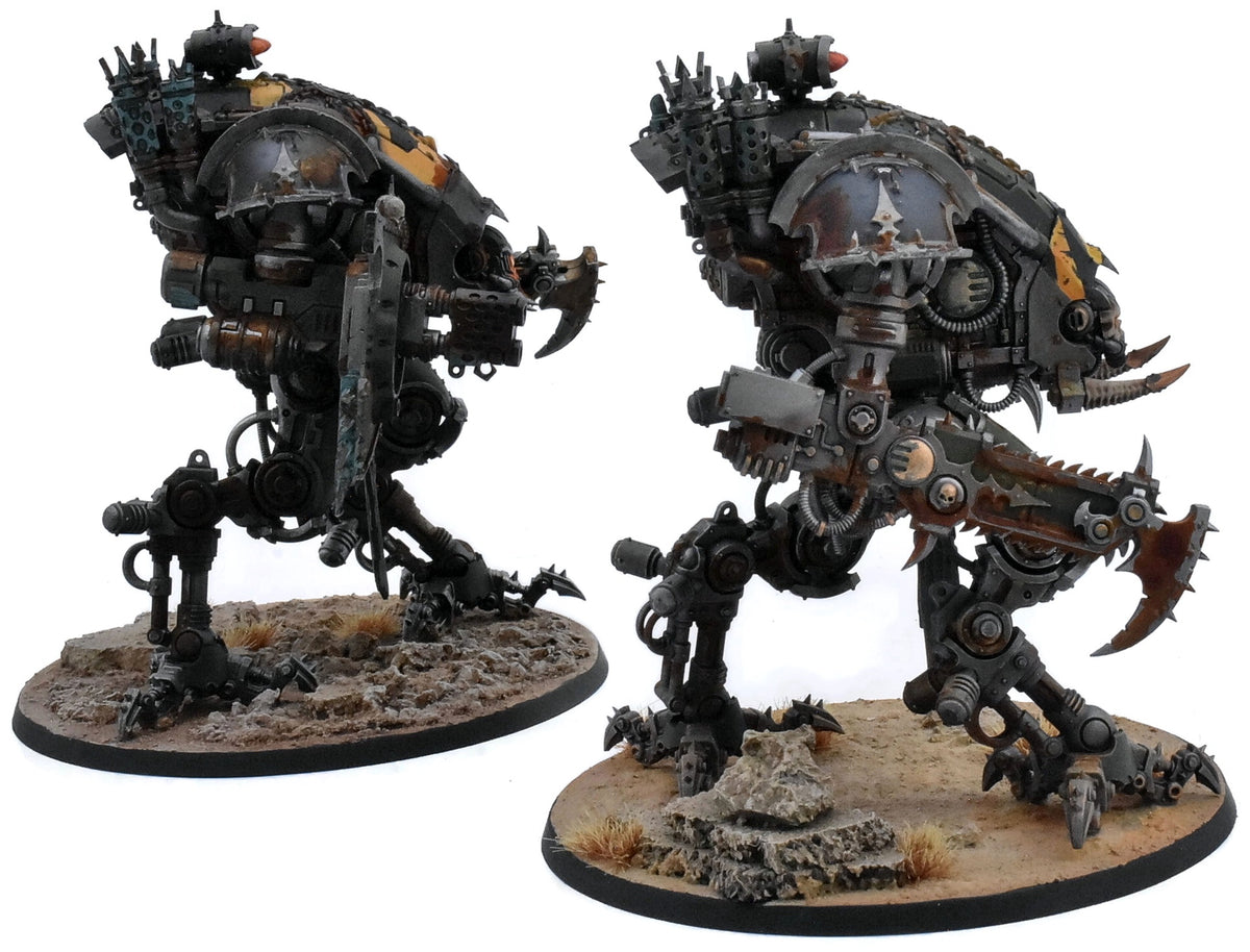 CHAOS KNIGHTS 2 War Dogs #2 PRO PAINTED Warhammer 40K 9221