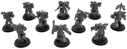 CHAOS SPACE MARINES 10 Chaos Legionnaries #11 Warhammer 40K 9245