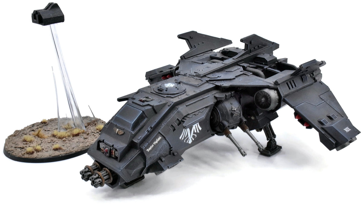 THE HORUS HERESY - Fire Raptor Gunship #1 WELL PAINTED raven guard 9290
