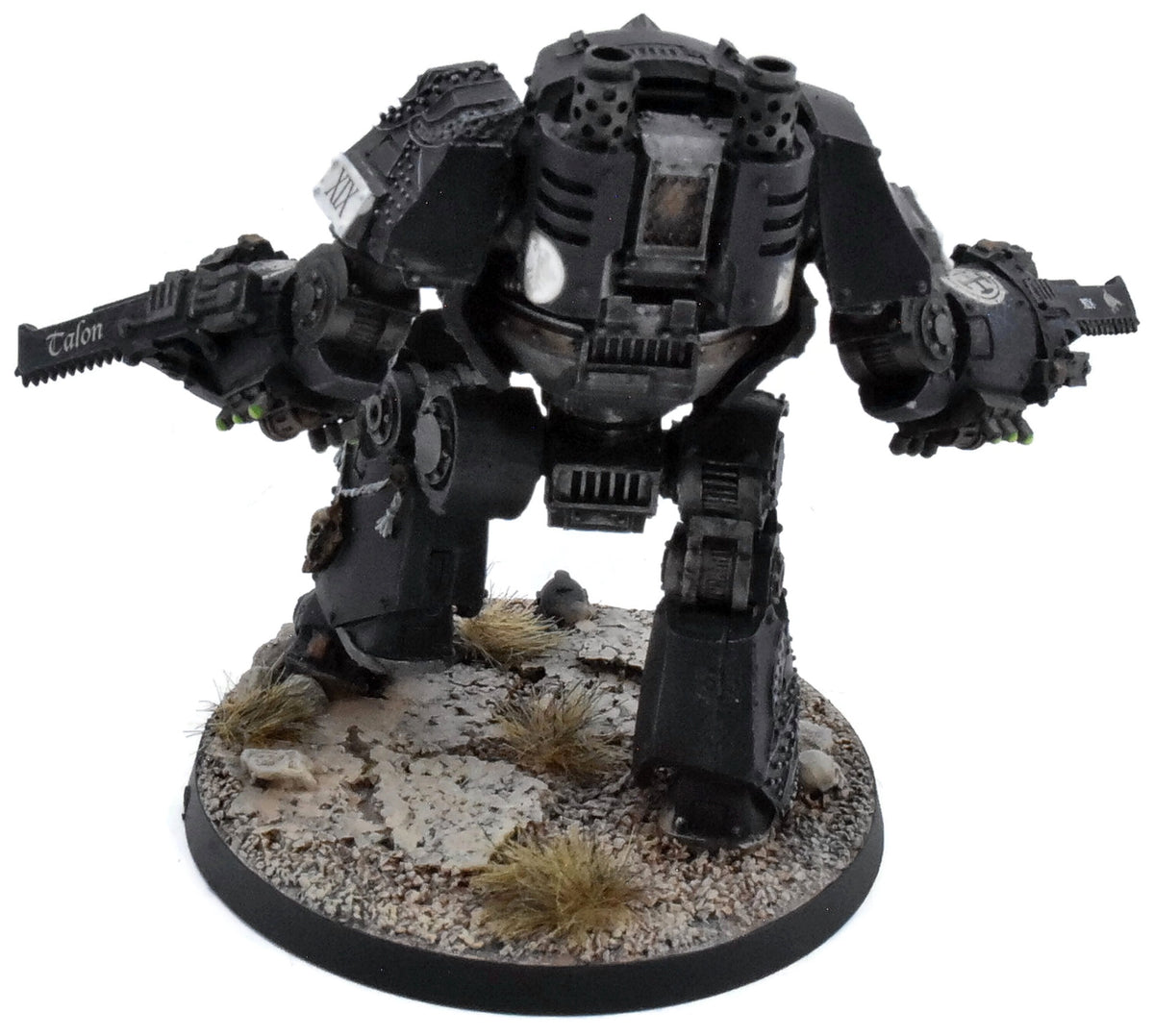THE HORUS HERESY - Contemptor Dreadnought #1 WELL PAINTED raven guard 9306