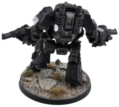 THE HORUS HERESY - Contemptor Dreadnought #1 WELL PAINTED raven guard 9306