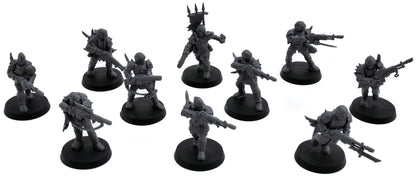 CHAOS SPACE MARINES 10 Traitor Guardsmen #1 Warhammer 40K 9313