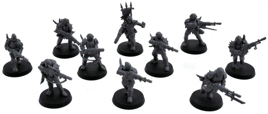 CHAOS SPACE MARINES 10 Traitor Guardsmen #1 Warhammer 40K 9313