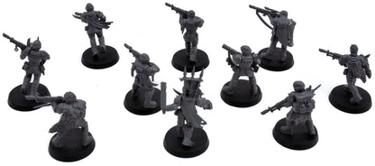 CHAOS SPACE MARINES 10 Traitor Guardsmen #1 Warhammer 40K 9313