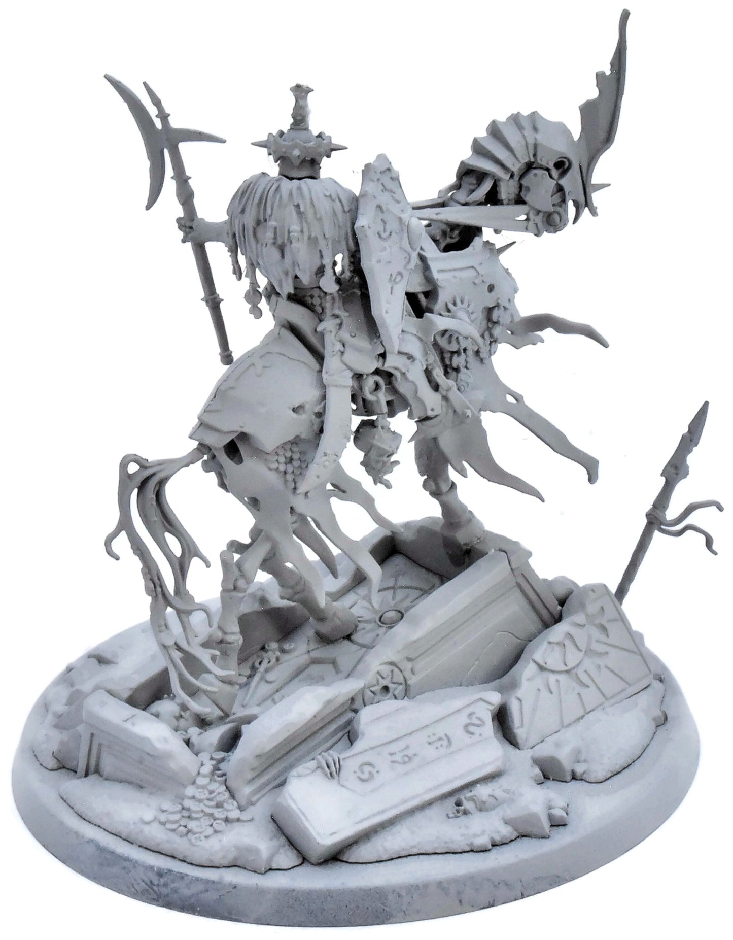 SOULBLIGHT GRAVELORDS Wight Lord On Skeletal Steed #2 Warhammer Sigmar 8046