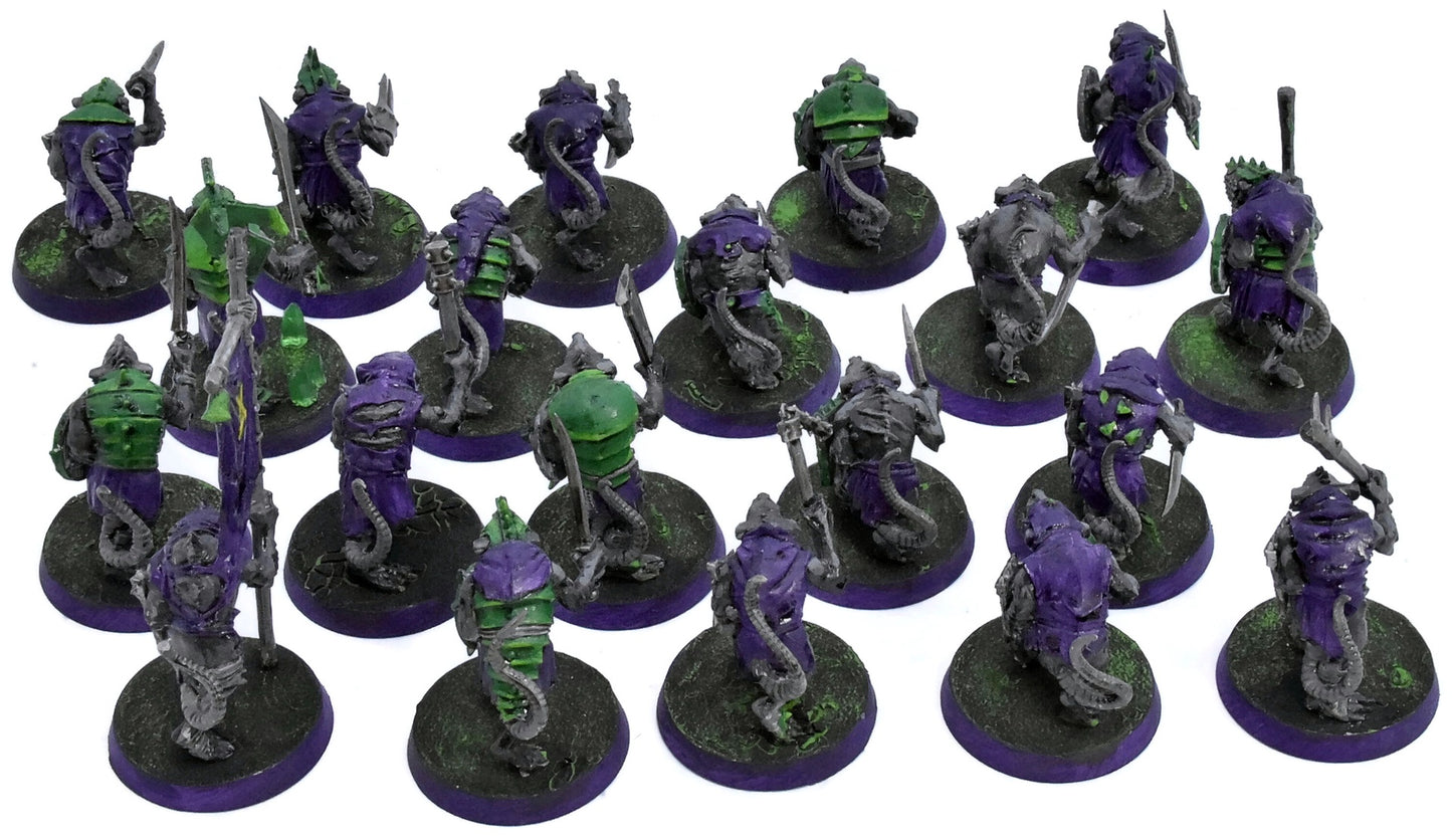 SKAVEN 20 Skaven Clanrats #1 Warhammer Sigmar 8114