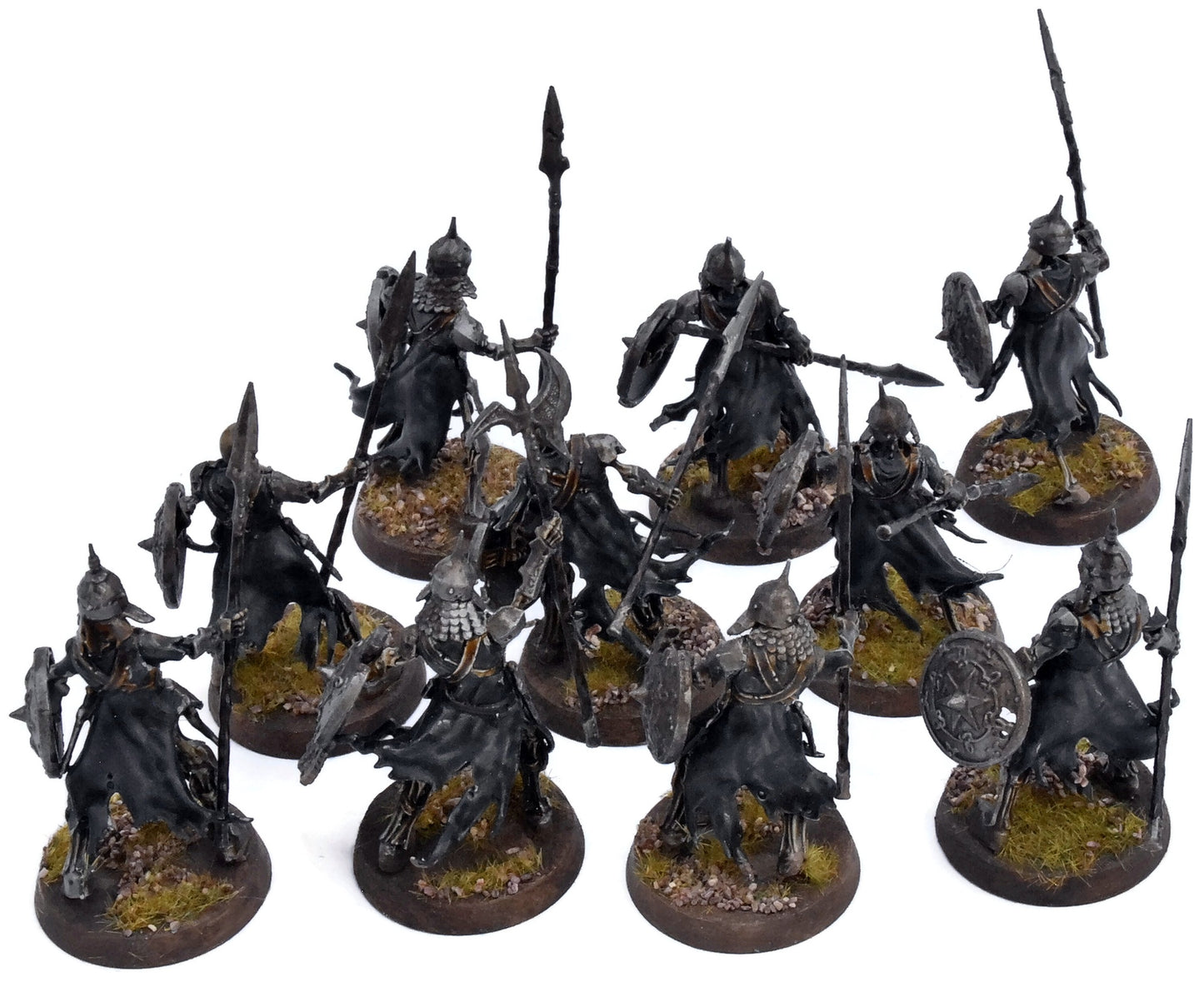 SOULBLIGHT GRAVELORDS 10 Deathrattle Skeletons #3 WELL PAINTED Sigmar 8152