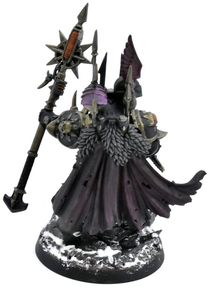 CHAOS SPACE MARINES Lord Sorcerer in terminator armour #1 WELL PAINTED 40K 9528