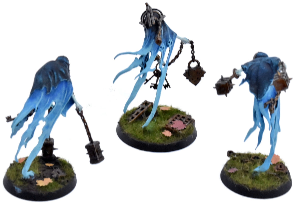 NIGHTHAUNT 3 Chaingast With Spirit Torments #1 WELL PAINTED Sigmar 9566
