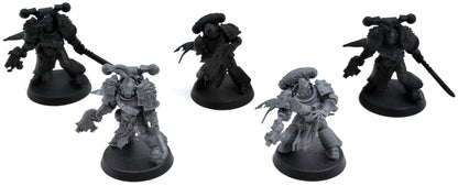 CHAOS SPACE MARINES 5 Red Corsair Raiders #1 Warhammer 40K 9641