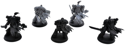 CHAOS SPACE MARINES 5 Red Corsair Raiders #1 Warhammer 40K 9641