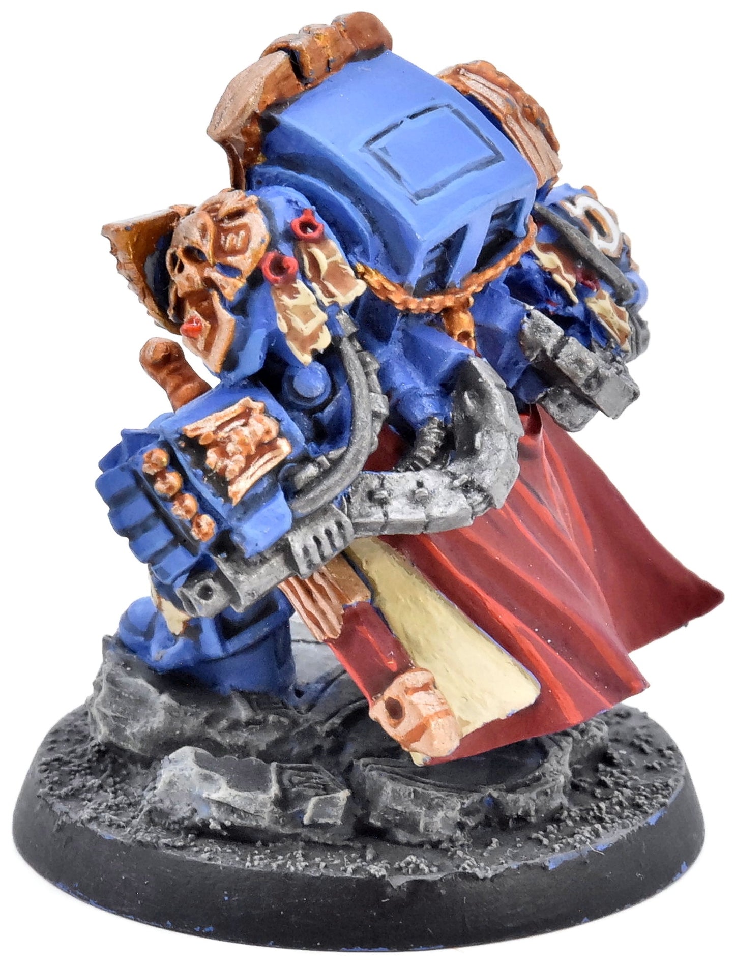 SPACE MARINES Ultramarines Marneus Calgar #1 WELL PAINTED 1434
