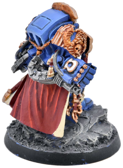 SPACE MARINES Ultramarines Marneus Calgar #1 WELL PAINTED 1434
