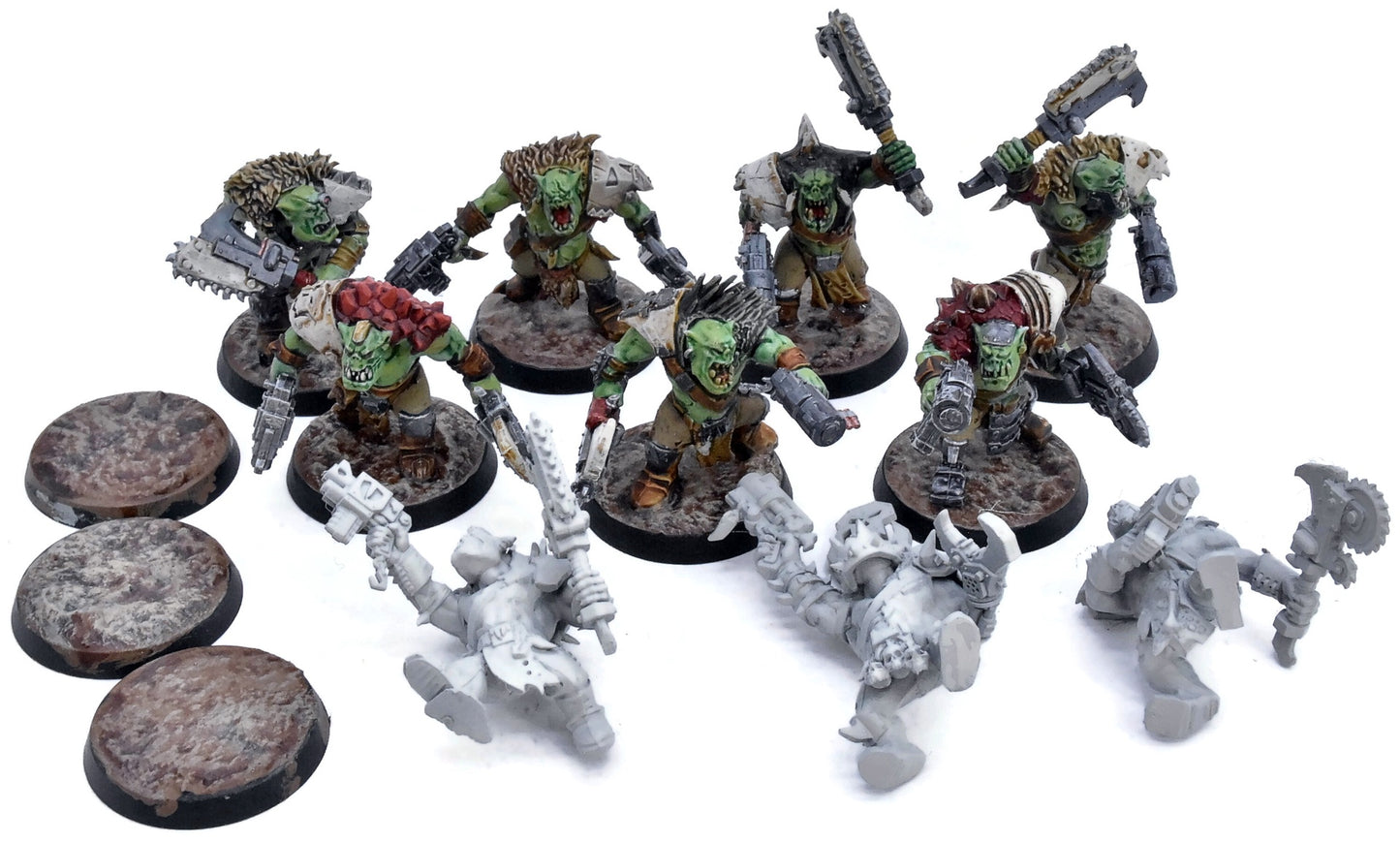 ORKS 10 Beast Snagga Boyz #1 Warhammer 40K 8428