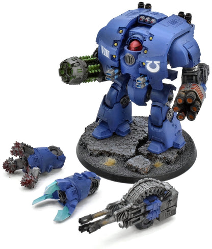 SPACE MARINES Leviathan Dreadnought #1 WELL PAINTED Warhammer 40K 1458