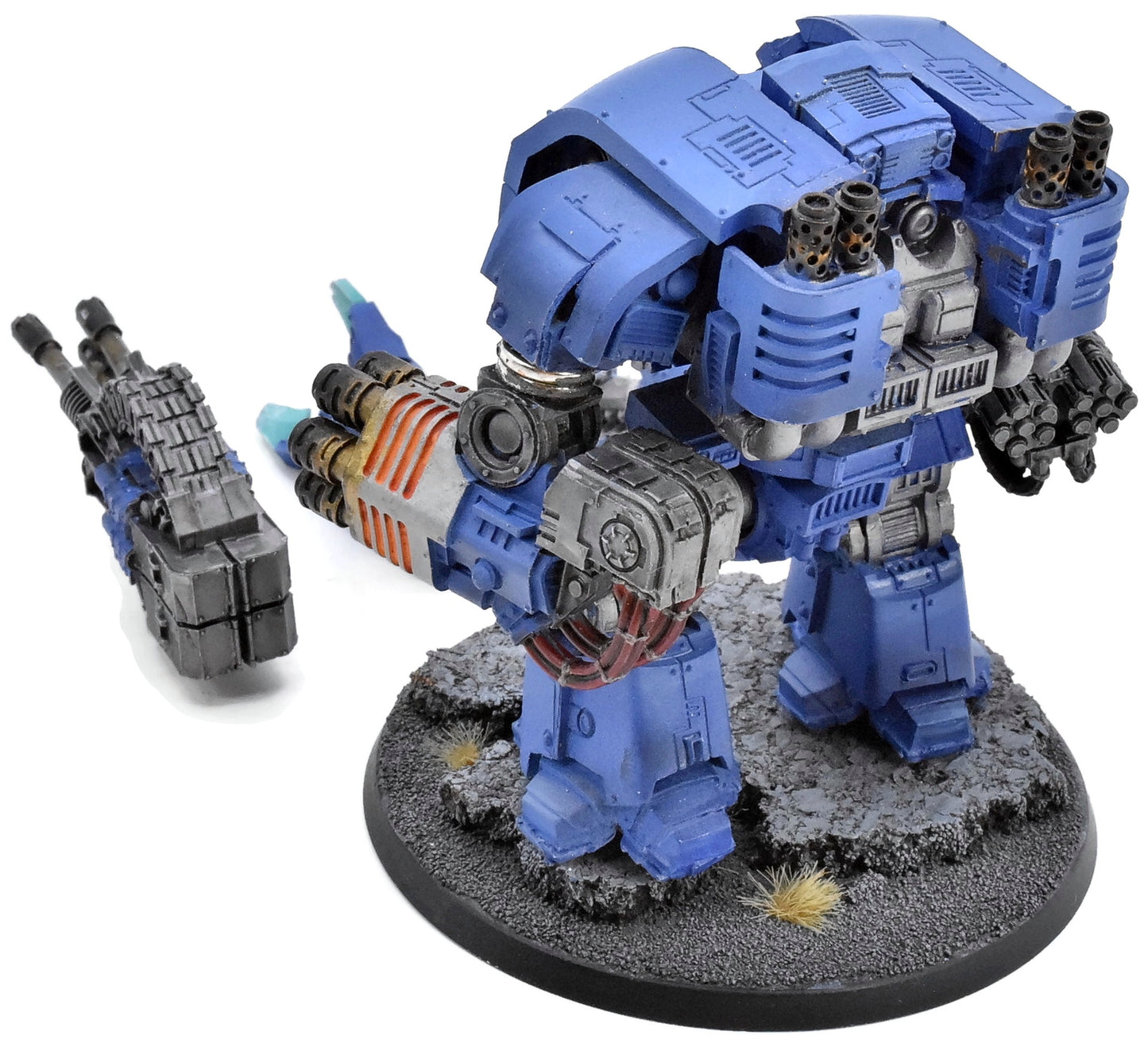 SPACE MARINES Leviathan Dreadnought #1 WELL PAINTED Warhammer 40K 1458
