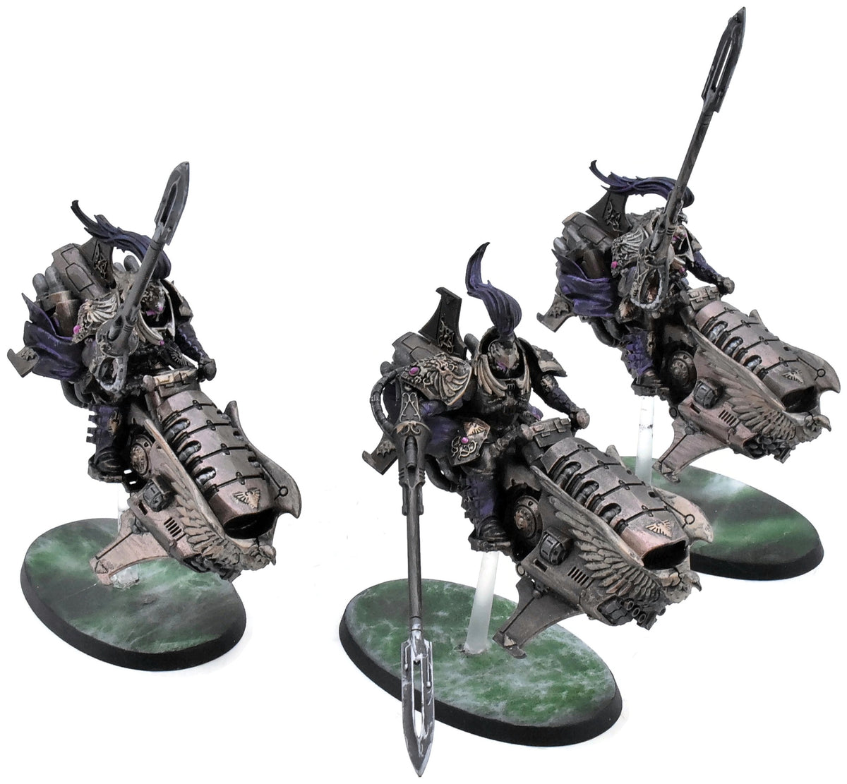 ADEPTUS CUSTODES 3 Vertus Praetors #2 Warhammer 40K WELL PAINTED 9757