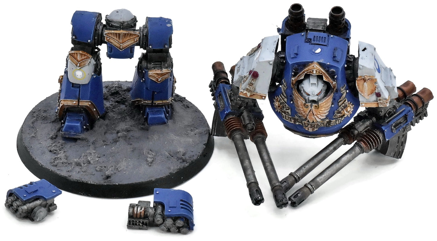 SPACE MARINES Contemptor Dreadnought #1 WELL PAINTED Warhammer 40K 1465