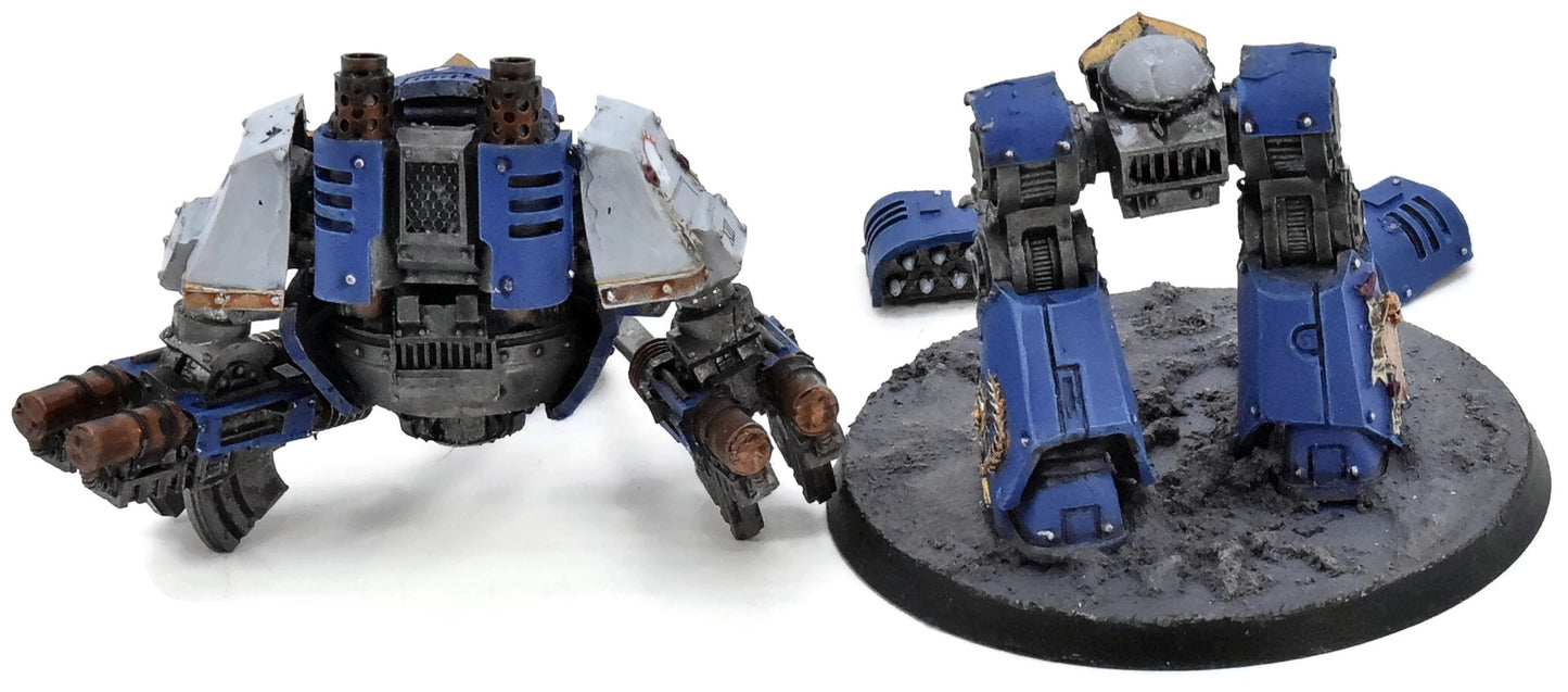 SPACE MARINES Contemptor Dreadnought #1 WELL PAINTED Warhammer 40K 1465