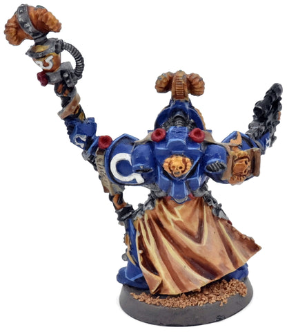 SPACE MARINES Chief Libriarian Tigurius #1 WELL PAINTED METAL Warhammer 40K 1489