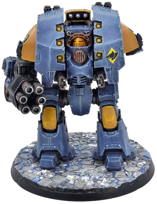 SPACE MARINES Leviathan Dreadnought #2 WELL PAINTED 40K Missing 1 Arm 1472