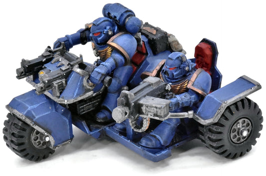 SPACE MARINES Attack Bike #1 Warhammer 40K 1502