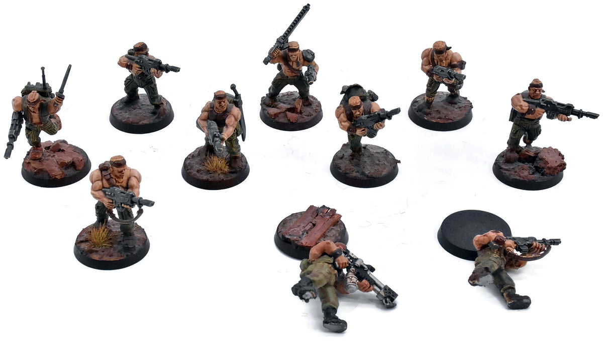 ASTRA MILITARUM 10 Catachan Jungle Fighters #3 Warhammer 40K 9801