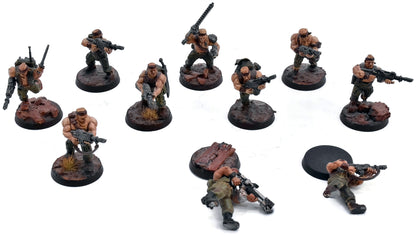 ASTRA MILITARUM 10 Catachan Jungle Fighters #3 Warhammer 40K 9801